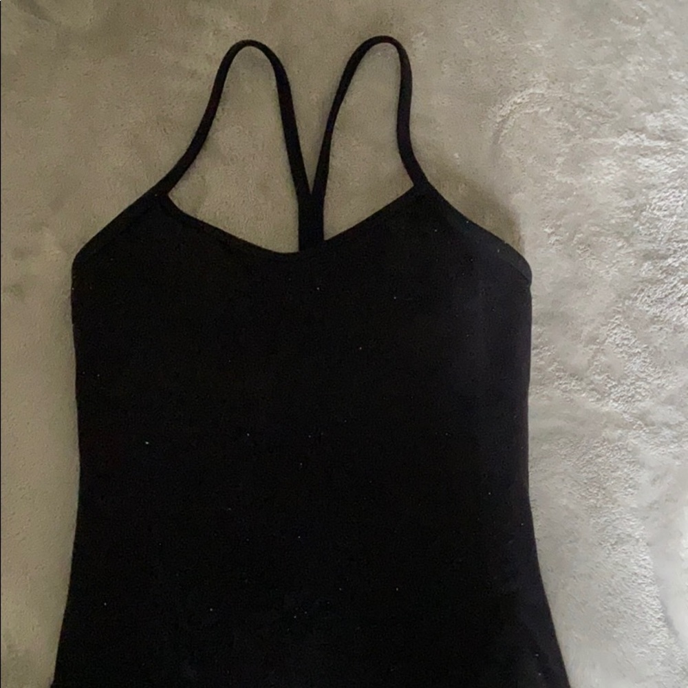 LULULEMON tank with padded inserts